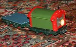 Edobaud locotracteur train chantier wagonnet