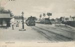 Carte postale ancienne Gare Saint-Jeoire-en-Faucigny